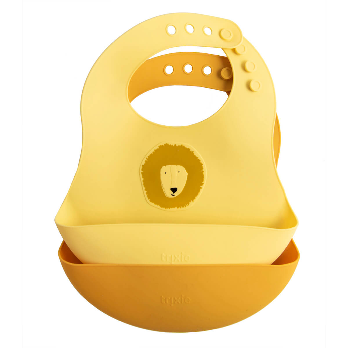 Silikon Lätzchen 2er-Pack Mr. Lion Trixie