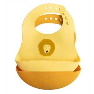 Silikon Lätzchen 2er-Pack Mr. Lion Trixie