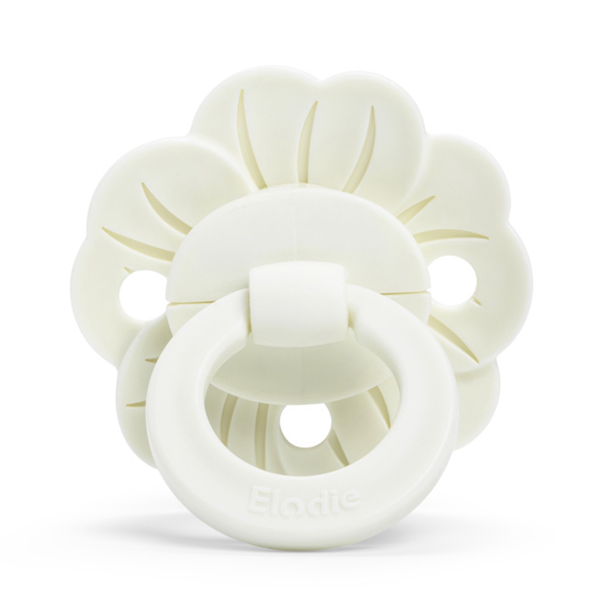 Silikonschnuller 3M+ BINKY BLOOM Elodie vanilla white