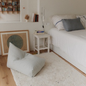 Sitzsack CLEO 55x85x55cm Lorena Canals Blue Sage