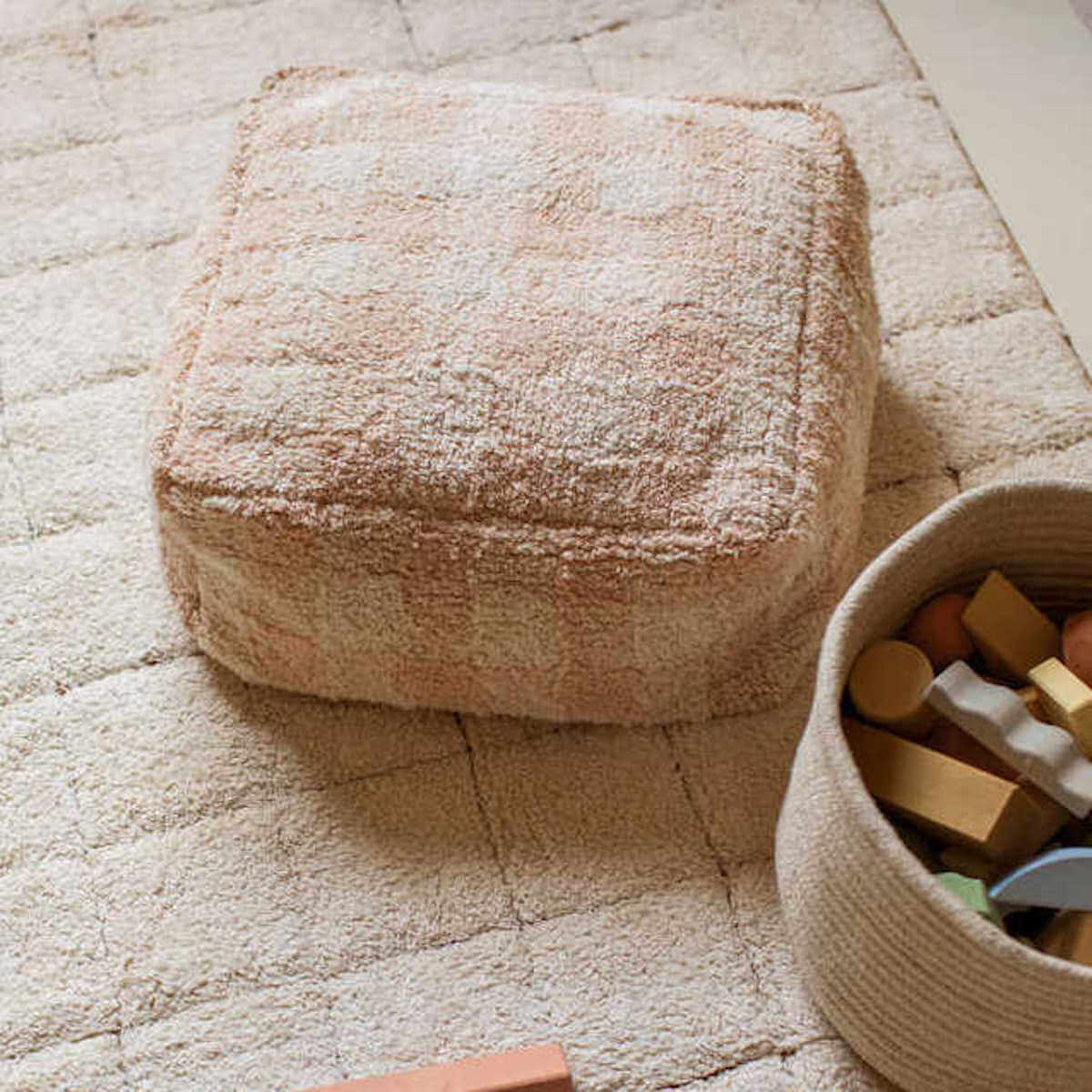 Sitzsack LITTLE CHEF Lorena Canals Vichy-Rose