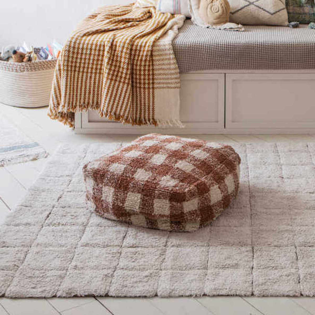 Sitzsack LITTLE CHEF Lorena Canals Vichy-Toffee