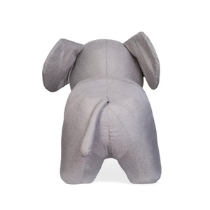 Sitzsack Plüsch ELEPHANT linen grey Childhome