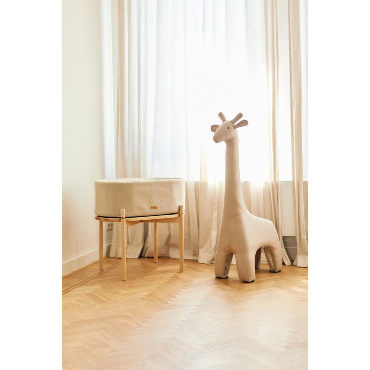 Sitzsack Plüsch GIRAFE Linen beige Childhome
