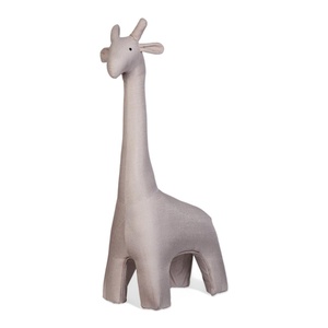 Sitzsack Plüsch GIRAFE Linen beige Childhome