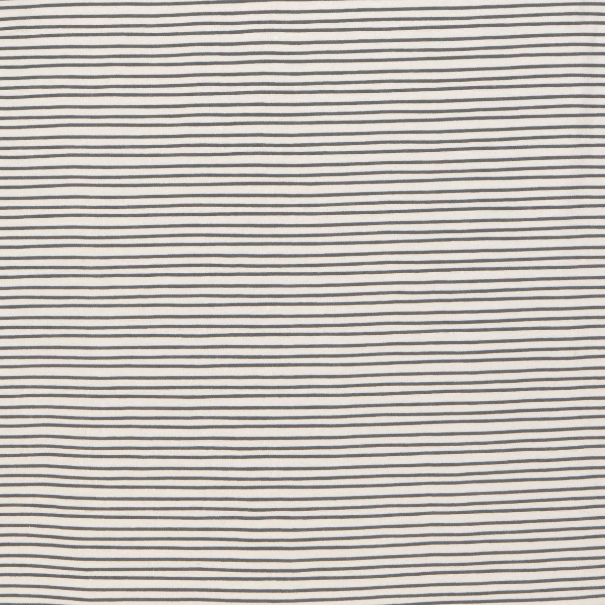 Sleepingbag Interlock Striped Grey - Athracite 25 Tog 100% Organic Cotton Gots 86-92 Laessig