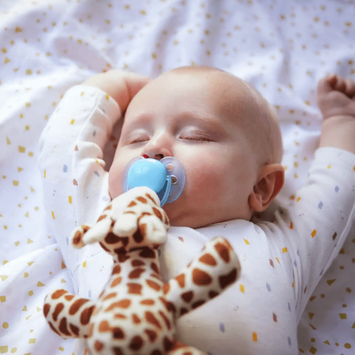 SNUGGLE Schnuller-/Deckenhalter Avent Giraffe