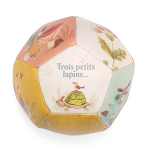 Softball 10cm TROIS PETITS LAPINS Moulin Roty