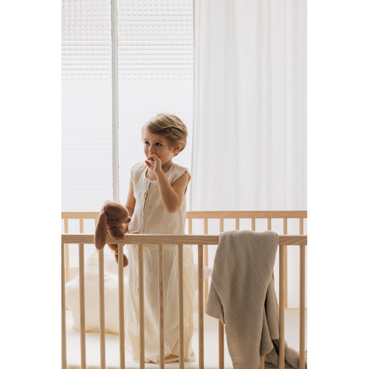 Sommerschlafsack Babyshower dune powder