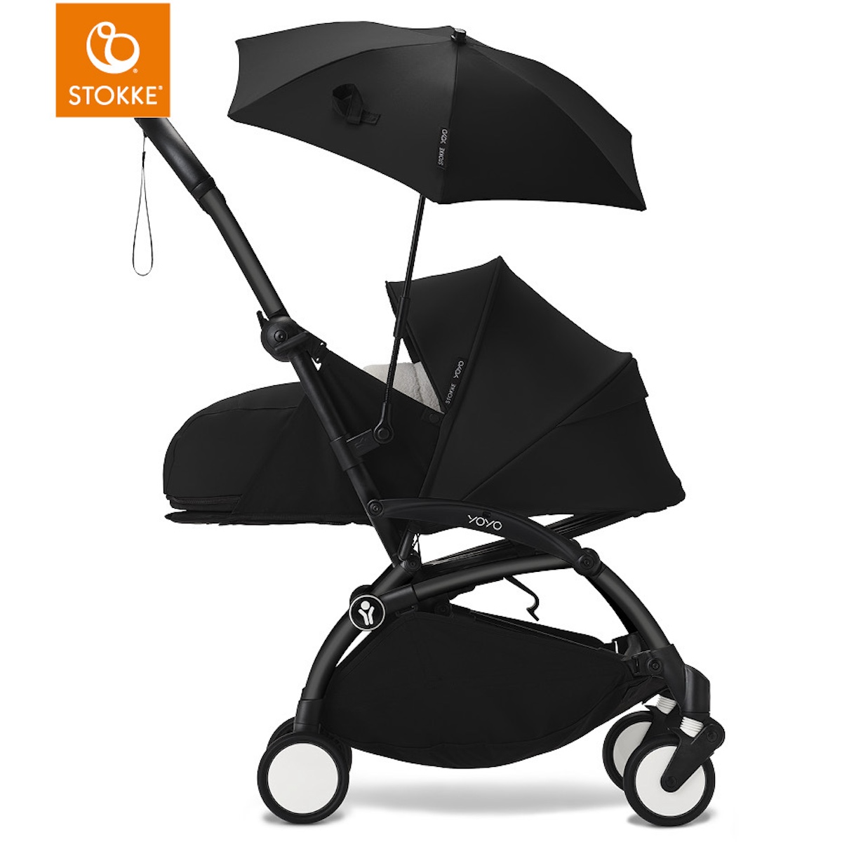 Sonnenschirm YOYO 3 STOKKE schwarz