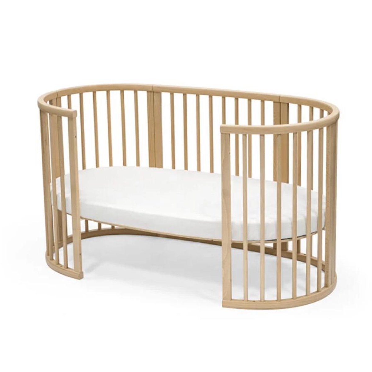 Spannbettlaken SLEEPI Stokke blanc OCS