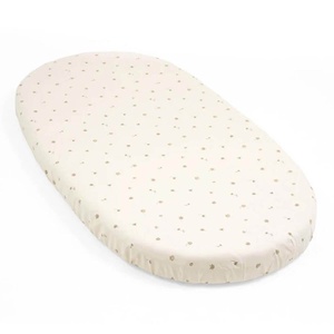 Spannbettlaken SLEEPI V3 Stokke flower ecru OCS