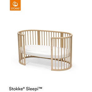 Spannbettlaken SLEEPI V3 Stokke Ventilatoren grau