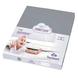 Spannbettlaken-TENCEL anthrazit 90x200cmTraumeland