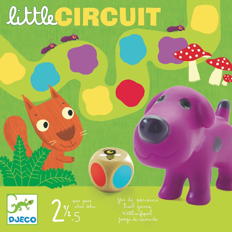Spiel für die Kleinsten LITTLE CIRCUIT Djeco