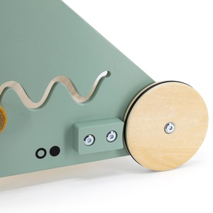 Spiel- und Lauflernwagen aus Holz mit Tieren Trixie