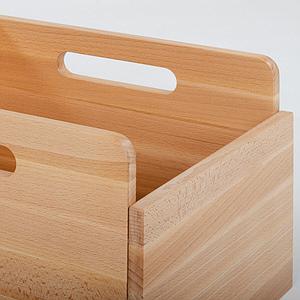 Spielkiste DELUXE natur geölt