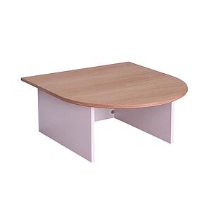 Spieltisch KASVA Multiplex weiß-lackiert Eiche-furniert