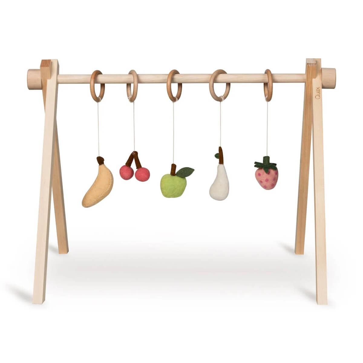 Spielzeugset zum Aufhängen 5tlg. FRUIT Quax