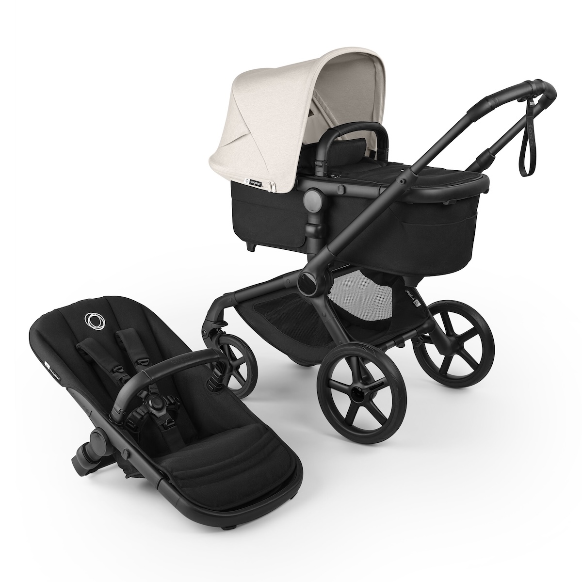 Sportwagen Bugaboo FOX5 Renew Heritage black misty white