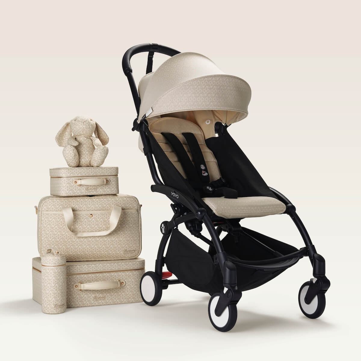 Sportwagen STOKKE YOYO3 6+ schwarz-BONPOINT beige