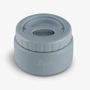 Stainless Steel Food Jar 250ml CITRON Dusty Blue