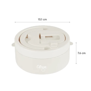 Stainless Steel Food Jar 400ml CITRON Blush Pink