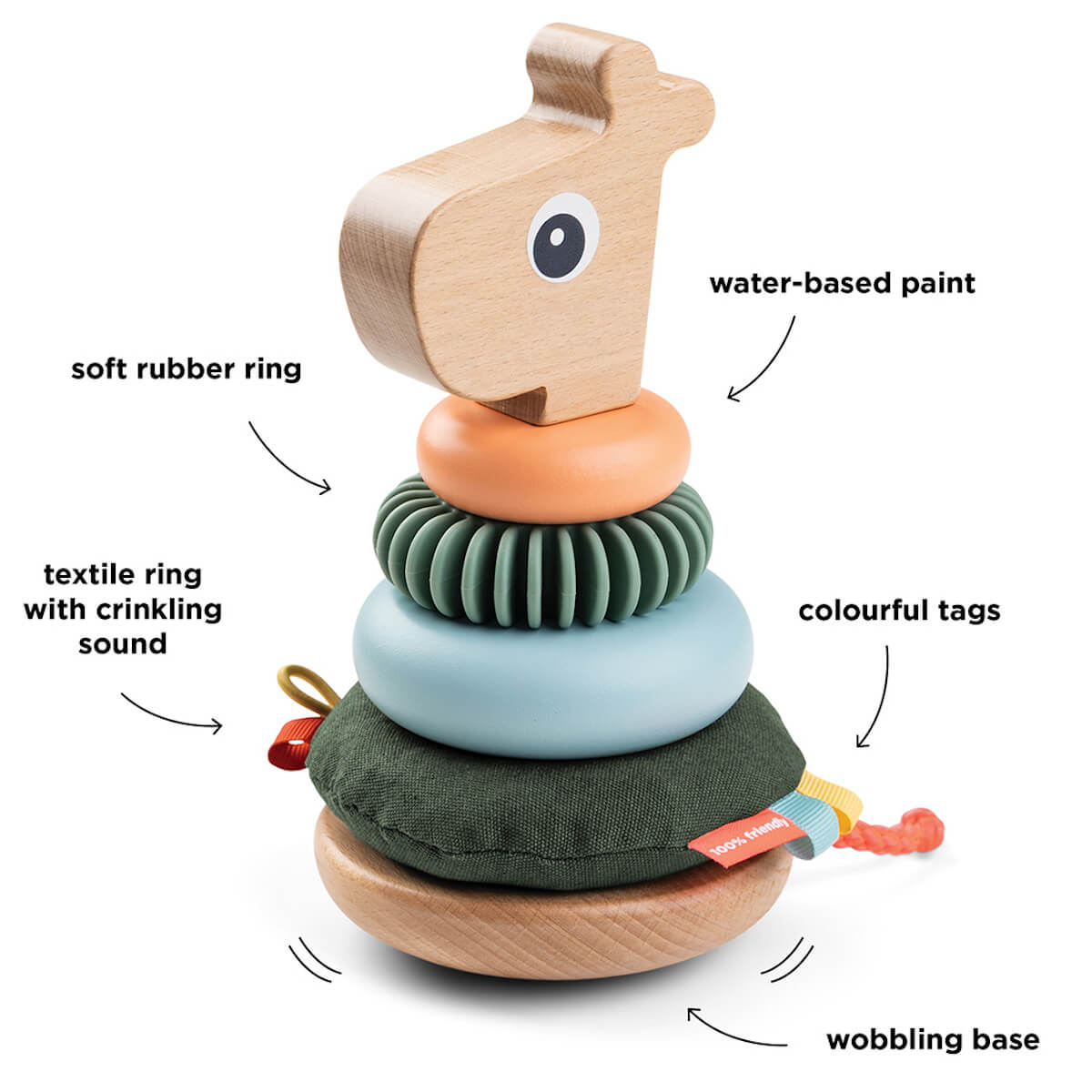 Stapelturm- Raffi Done by Deer