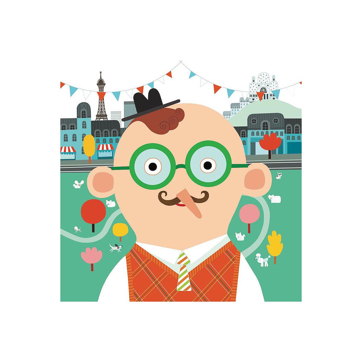 Stickers TOUS DIFFÉRENTS Djeco