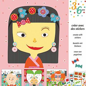 Stickers TOUS DIFFÉRENTS Djeco