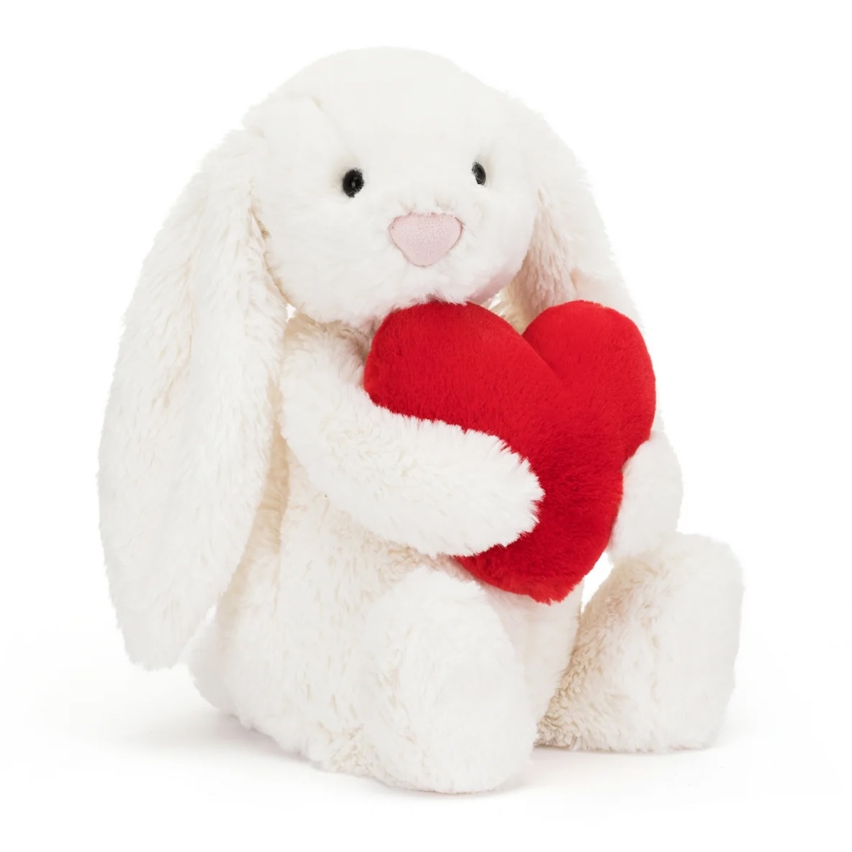 Stofftier Bashful Red Love Heart Bunny Jellycat