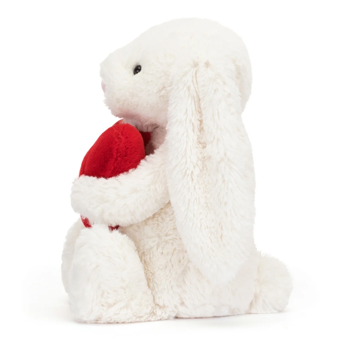 Stofftier Bashful Red Love Heart Bunny Jellycat