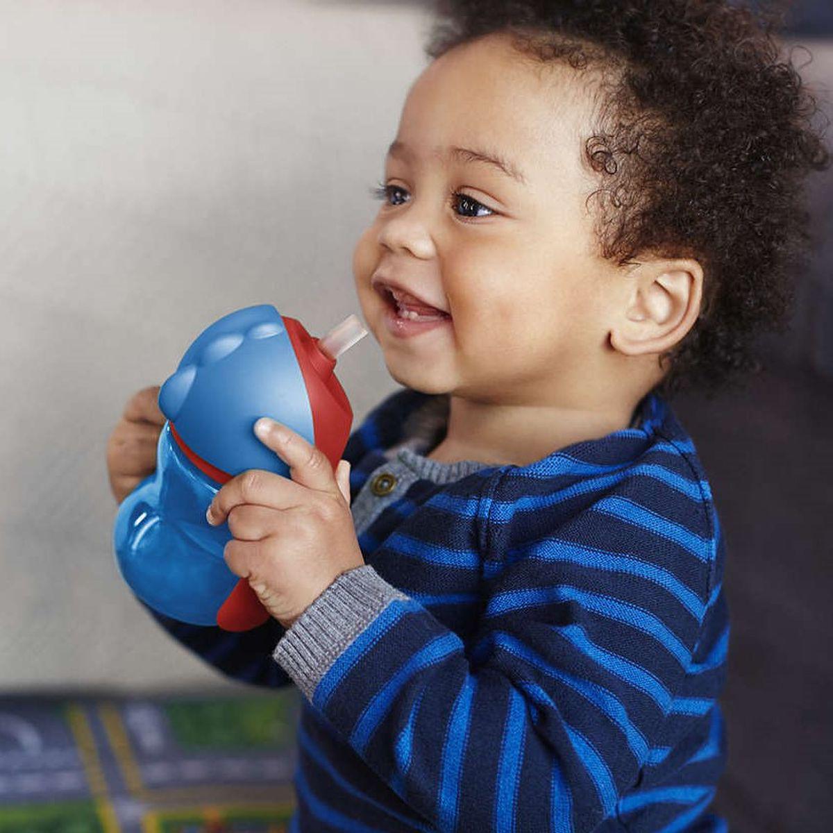 Strohhalmbecher 200ml BOY Avent blau