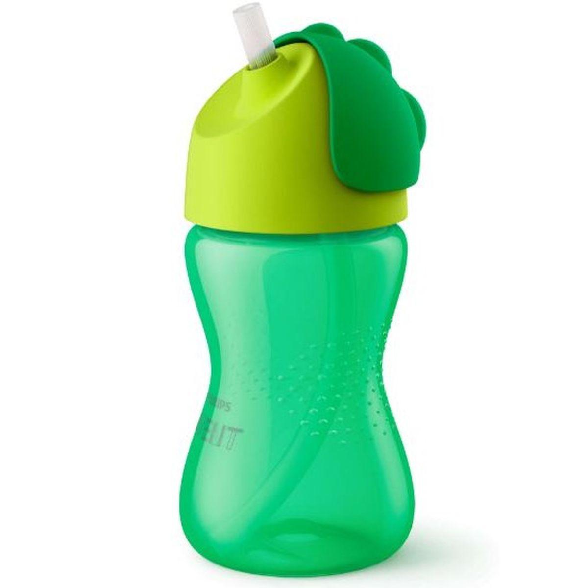 Strohhalmbecher 300ml BOY Avent grün