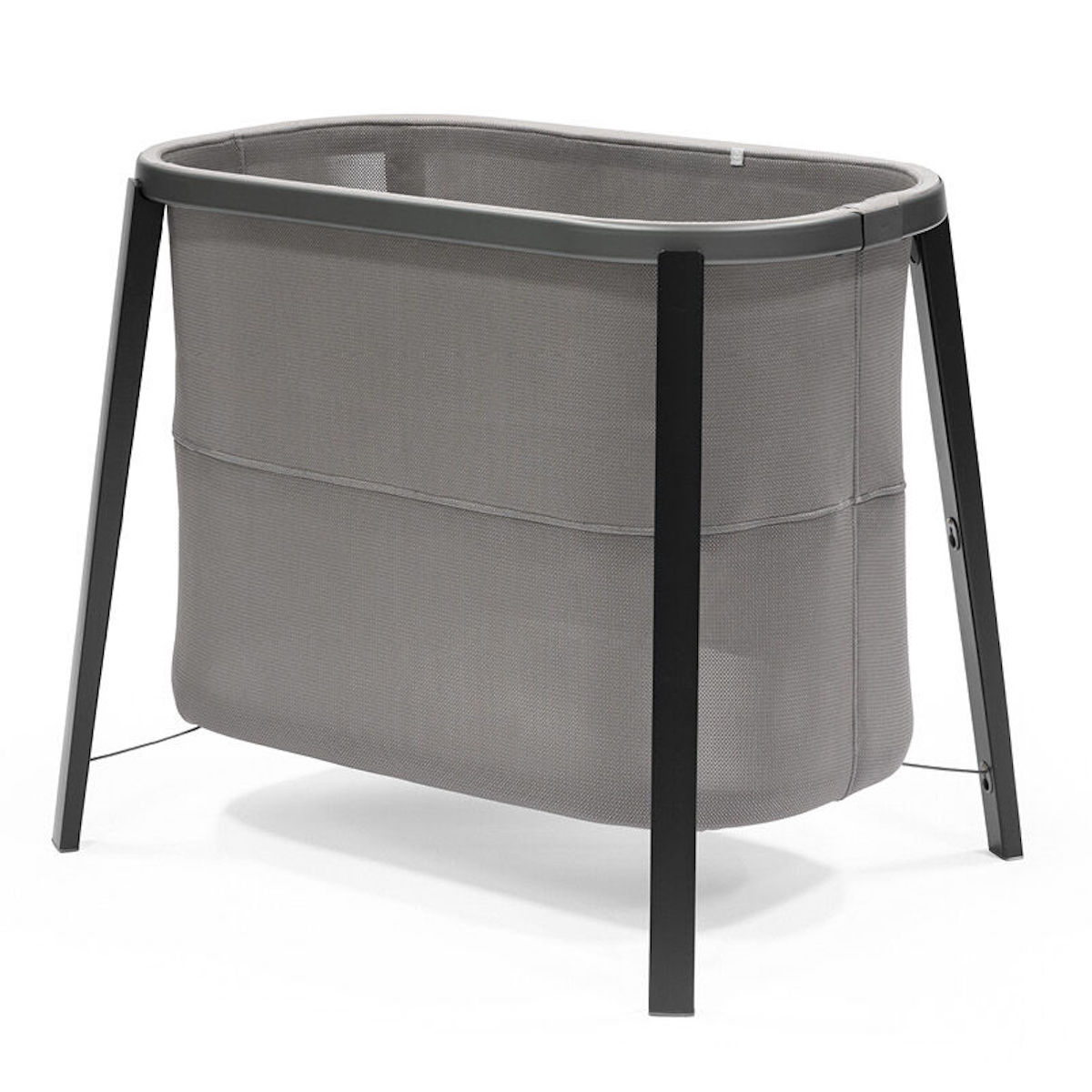 Stubenbett mit Matratze SNOOZI Stokke graphite grey