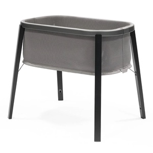 Stubenbett mit Matratze SNOOZI Stokke graphite grey