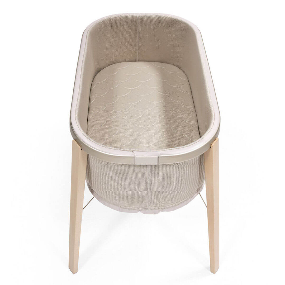Stubenbett mit Matratze SNOOZI Stokke sandy beige