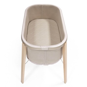 Stubenbett mit Matratze SNOOZI Stokke sandy beige