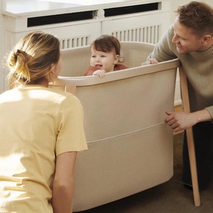 Stubenbett mit Matratze SNOOZI Stokke sandy beige