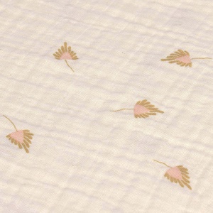 Swaddle & Burp Blanket L 2pcs Laessig curry 80x80cm (organic in conversion)