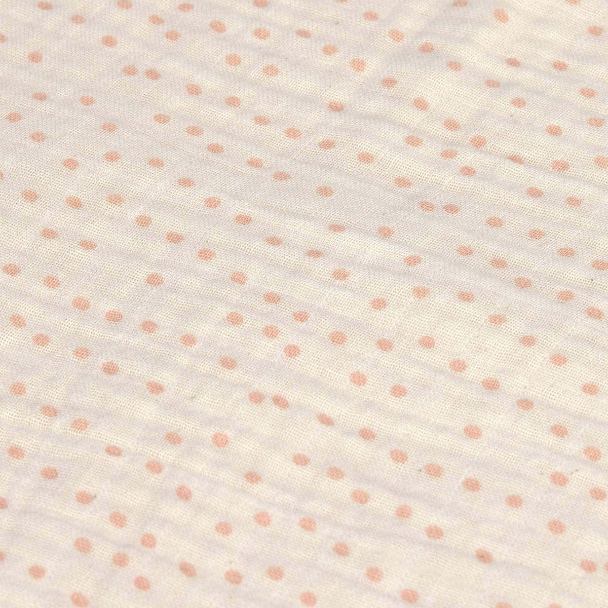 Swaddle & Burp Blanket L 2pcs Laessig rose 80x80cm (organic in conversion)