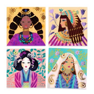 Tableaux A Metalliser Parures précieuses Djeco