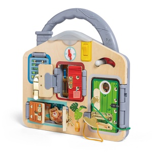 Tablero de juego Bloquea y aprende Hape