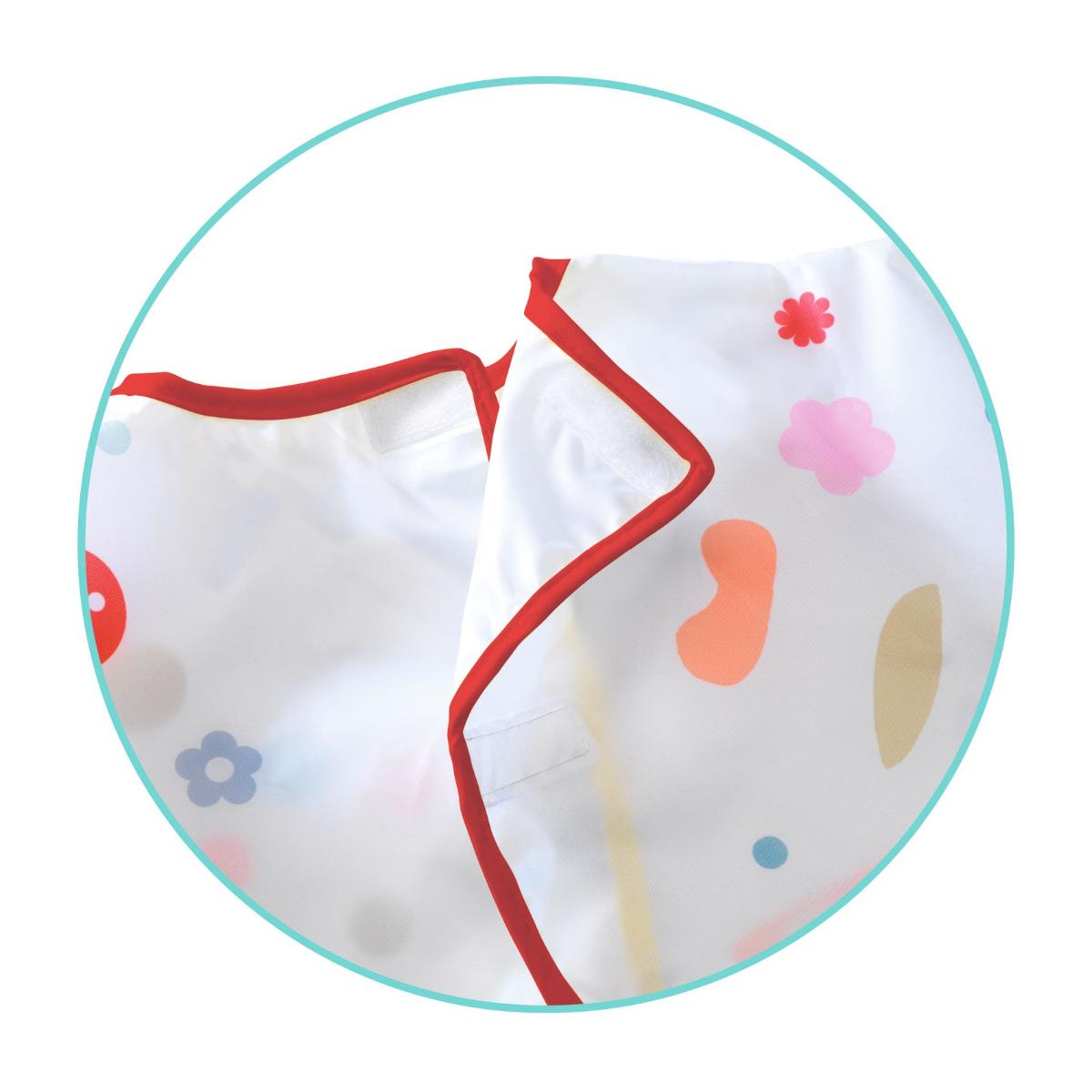 Tablier avec poche - Gommettes et crayons Djeco