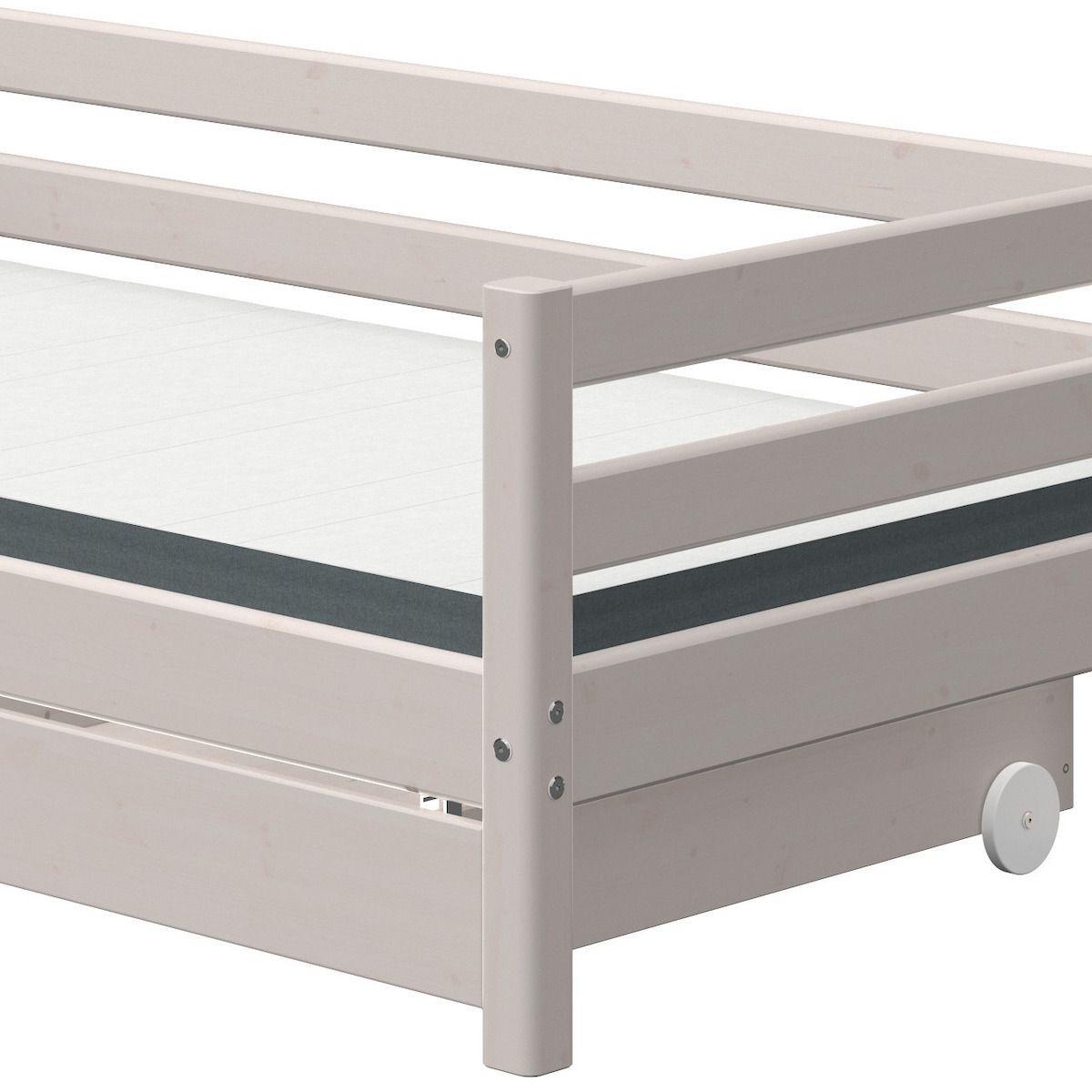 Tagesbett 90x200cm 2 Schubladen CLASSIC Flexa grey washed