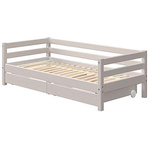Tagesbett 90x200cm 2 Schubladen CLASSIC Flexa grey washed