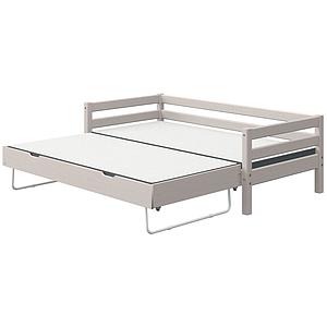 Tagesbett 90x200cm Ausziehbett CLASSIC Flexa grey washed