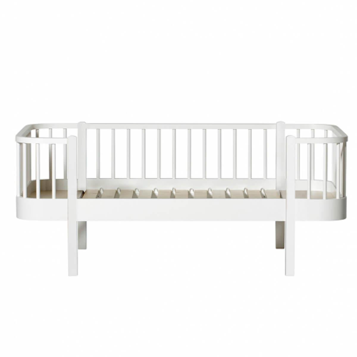 Tagesbett mitwachsend 90x160cm WOOD ORIGINAL Oliver Furniture weiß