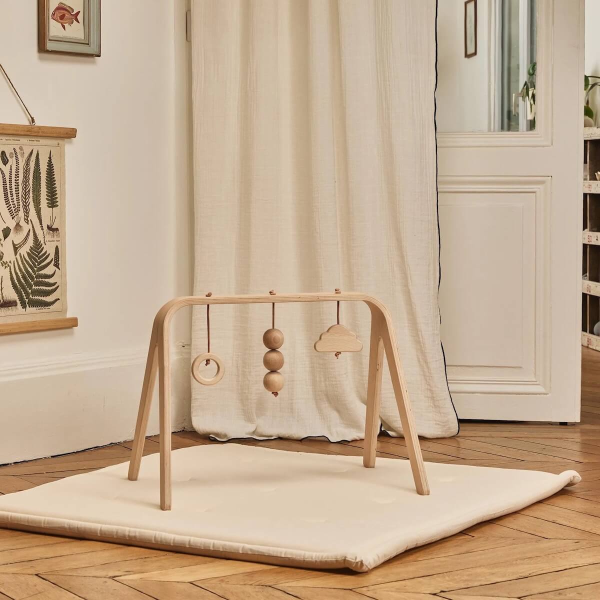 TAMI Spielmatte 100 x 100 Milk