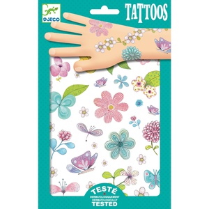 Tattoos Fair Blumen des Feldes Djeco